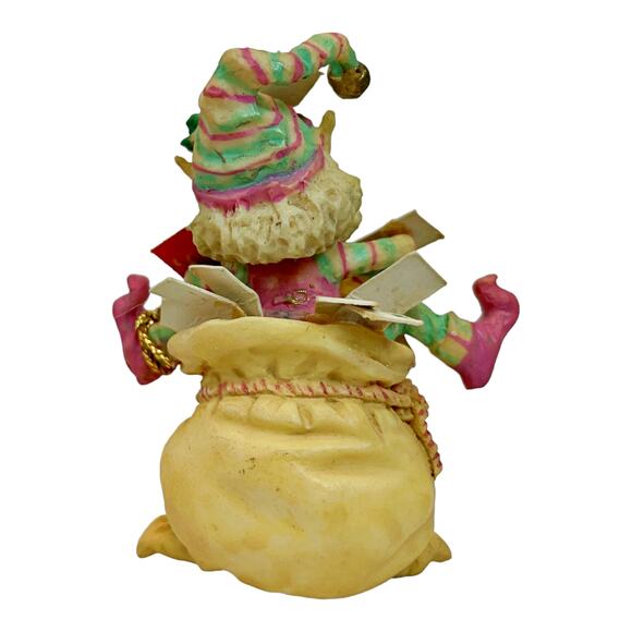 Enesco The North Pole Village Crinkles Mail Sandra Zimnicki 830143 Vintage 1990 - Picture 4 of 5